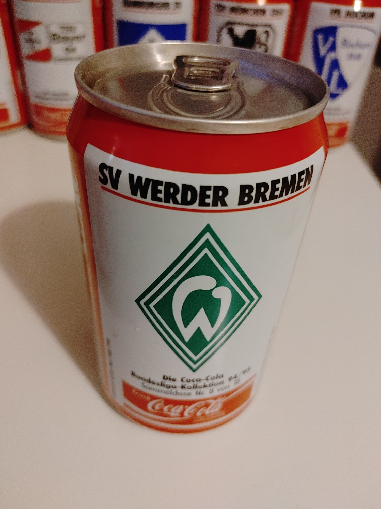 Coca-cola Zestaw 18 Pełne Puszki z 1996r SPRAWDŹ