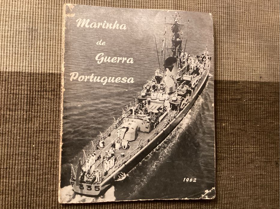 Livro Marinha de Guerra Portuguesa. 1962. Muitas fotos. RARO