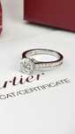 Кольцо в стиле Cartier центр 1,51 сt.