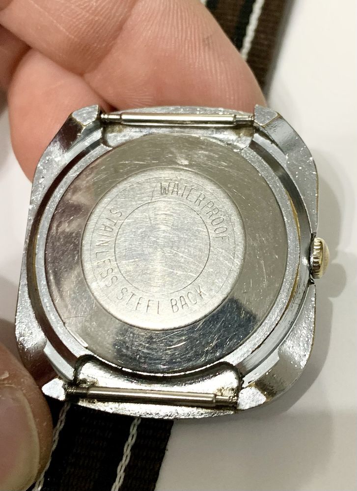 Zegarek Vintage Retro Timex UFO mechaniczny rok 1971