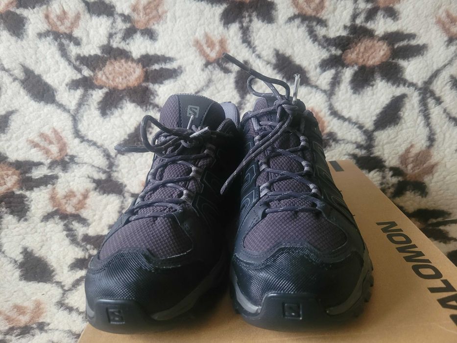 Super wodoodporne buty trekking Salomon Sanford GTX 42 2/3 świetnystan