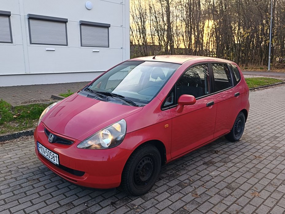 Honda Jazz 1.3 Benzynka klima zadbany bez rdzy możliwa zamiana