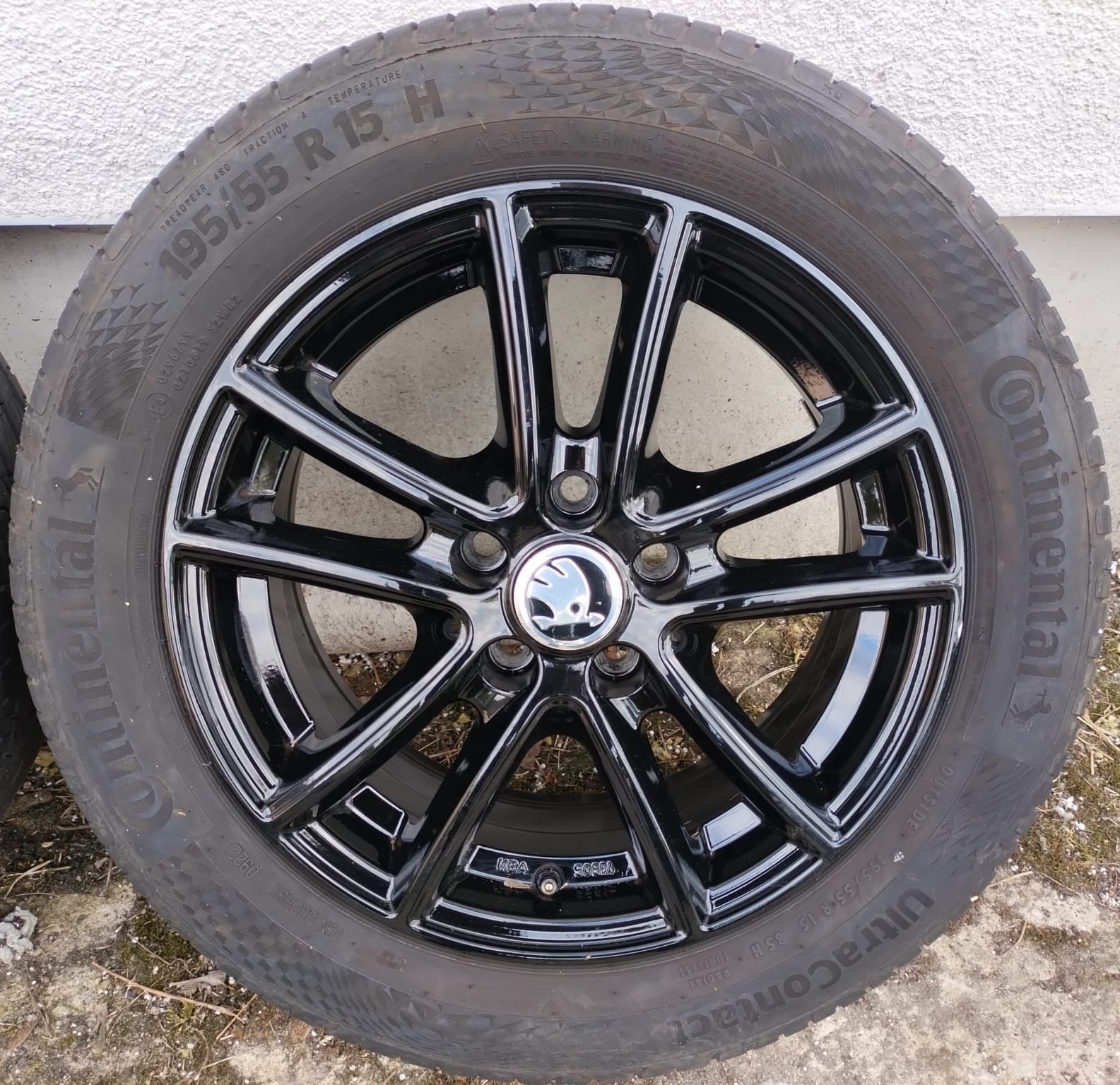 Felgi z oponami Skoda Fabia Praktik Scala Polo 6,5x15 ET40 5x100