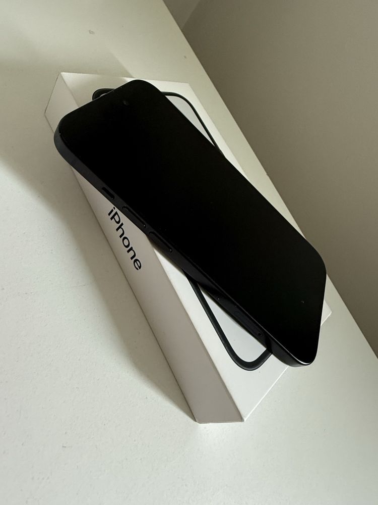 iPhone 15 128gb Black Idealny Bateria Oryg 93%