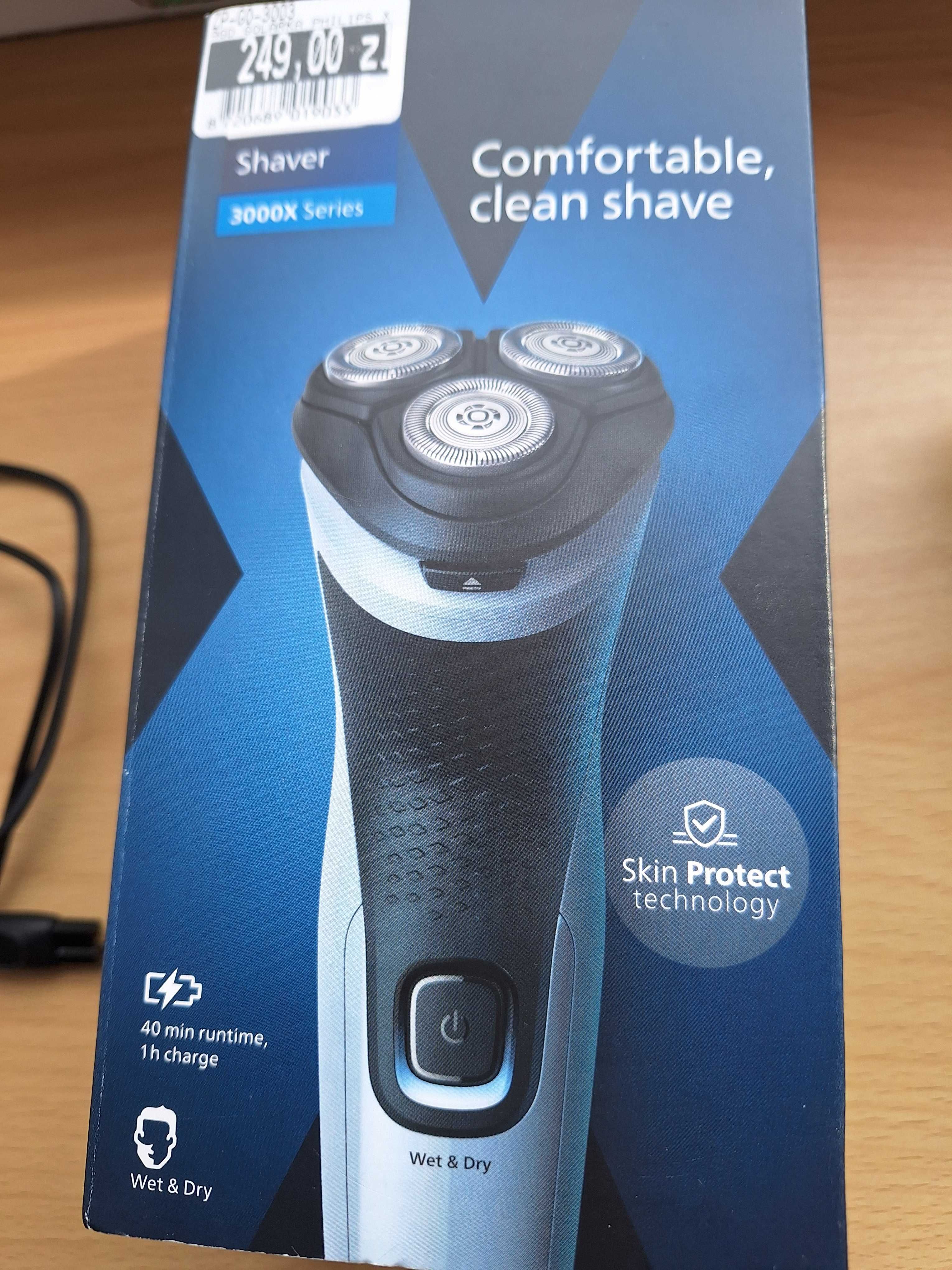 Golarka  męska  głowicowa ,  PHILIPS trimer.