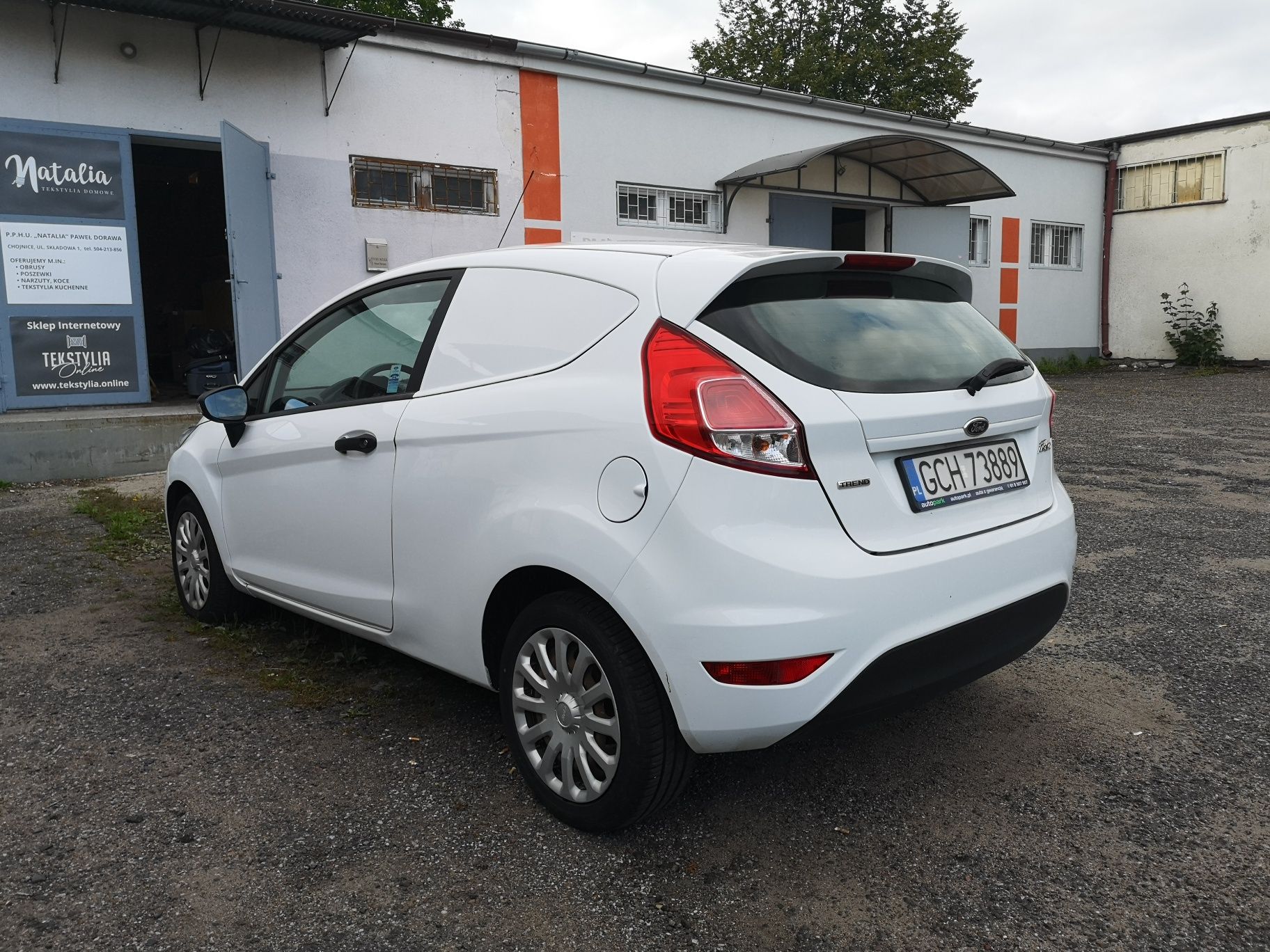 Ford Fiesta Van 1,25 benzyna + gaz