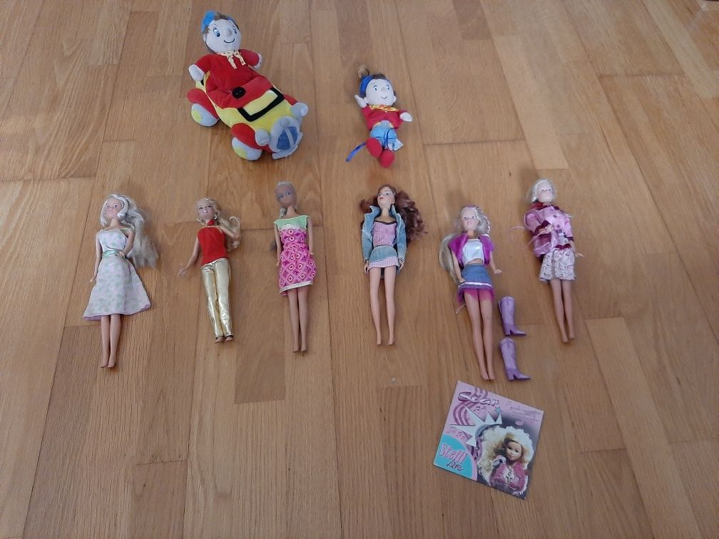 Bonecas (princesa Disney, Steffi, Noddy  e outras)