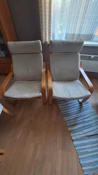 2 Fotele Poang Ikea