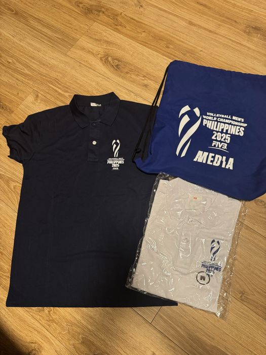 Koszulki i plecak z mistrzostw świata w siatkówce