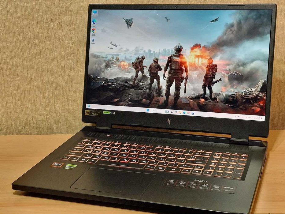 Ігровий Acer Nitro 17 NVIDIA GeForce RTX 4060, 8Gb AMD Ryzen 7 8845HS