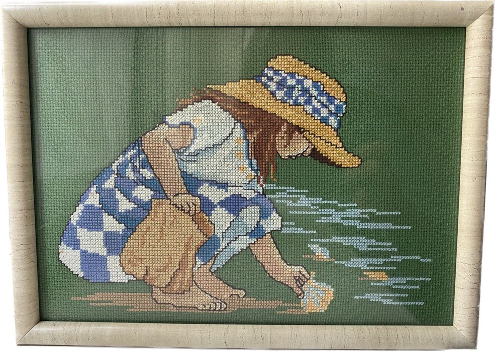 Продам картину «Дівчинка з ракушкою»