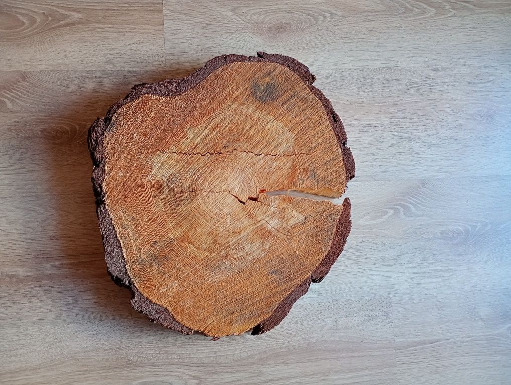 Piękny Plaster Drewna, blat na stylowy stolik, podstawka, styl Loft