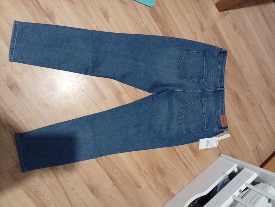 Jeansy damskie XXl nowe z metką wysoki stan