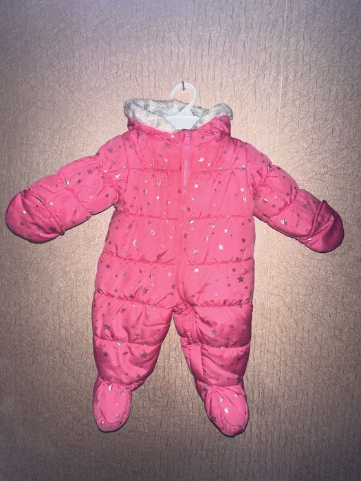 Зимовий теплий комбінезон carter’s 6-9 міс