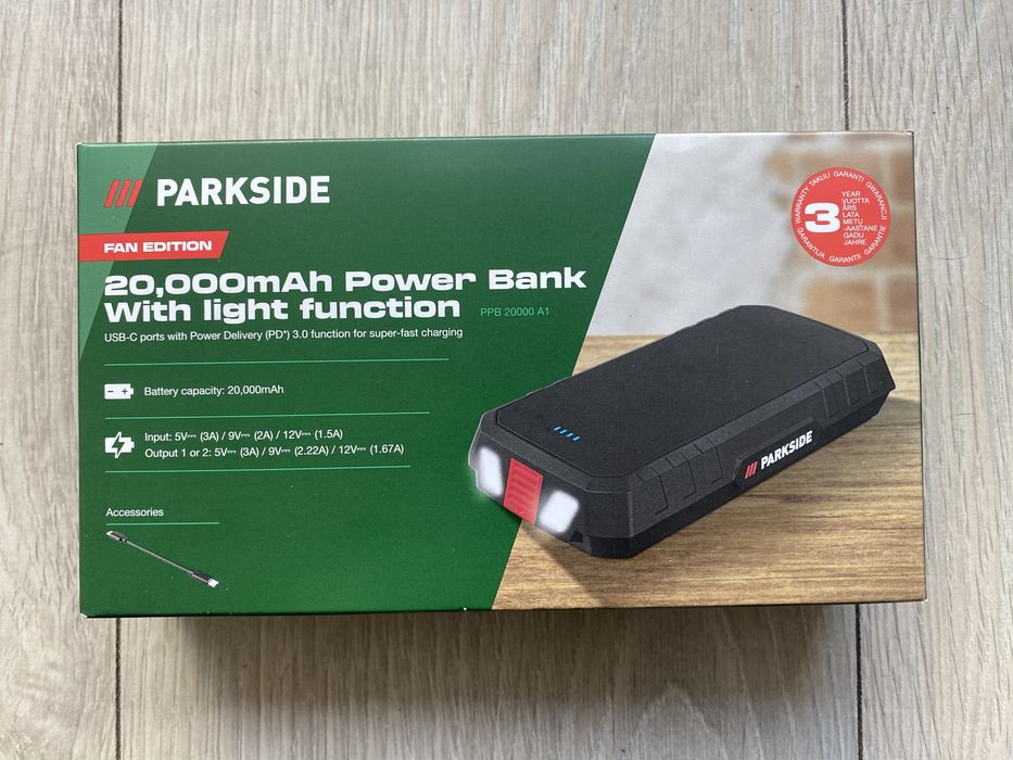 Nowy PARKSIDE Powerbank 20000mAh