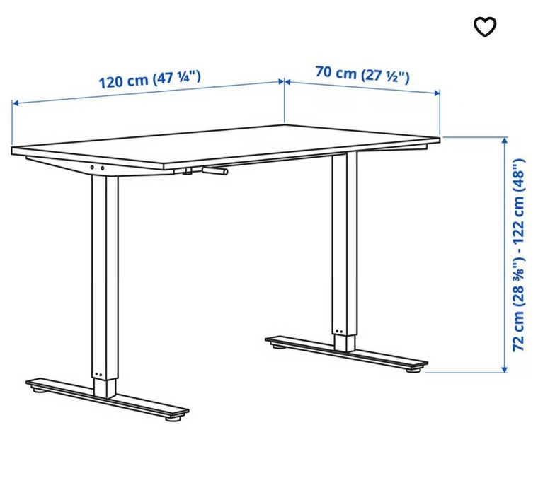 Trotten standing desk