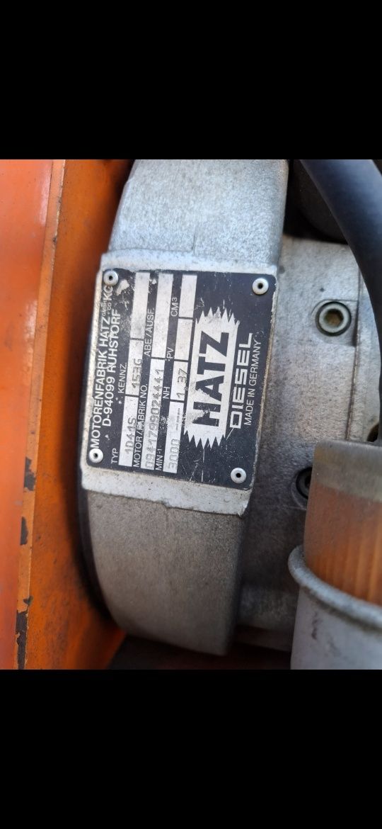 Sprzedam   silnik hatz 1d41s w bardzo dobrym stanie