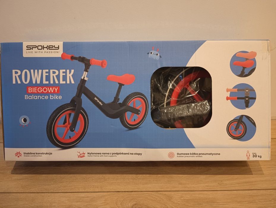 Rowerek biegowy Spokey