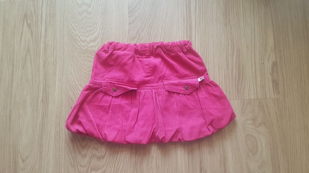 PORTES GRÁTIS - Mini Saia Rosa Bombazine Girandola (36Meses)