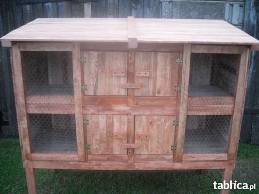 Klatka 4 komorowa dla królików