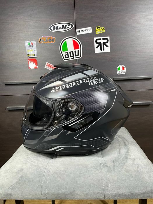 Мотошолом Scorpion Exo 1400 Air (Ls2 Mt Hjc Icon Shark Shoei Agv Ixs)