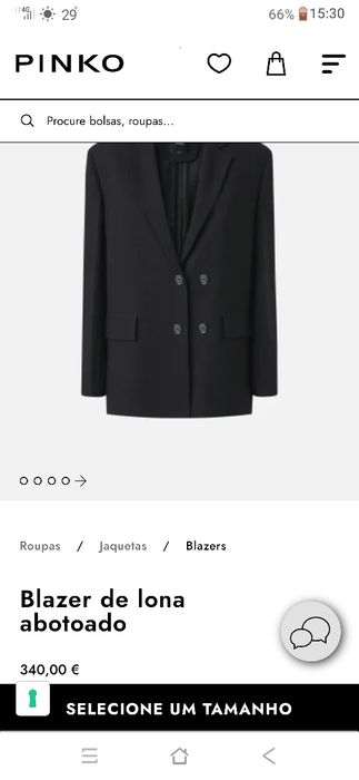 Blazer PINKO senhora novo com etiqueta tamanho L