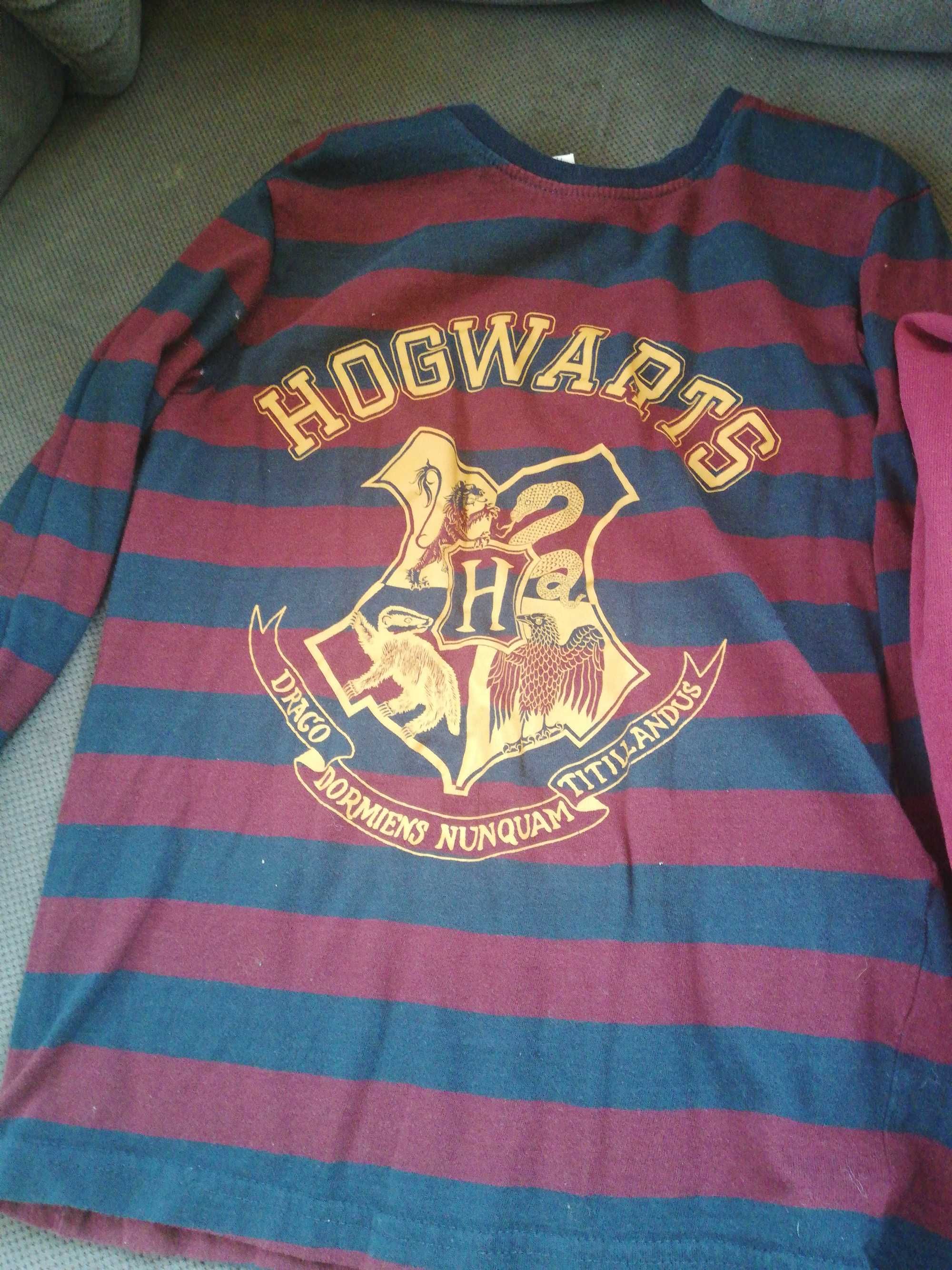 Harry Potter bluza + 2 bluzki 134 140
