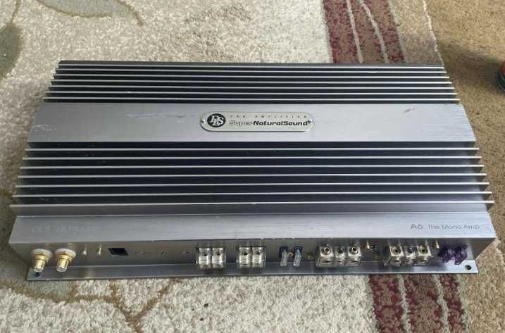 Wzmacniacz DLS A6, monoblok 1300 W RMS 1 ohm