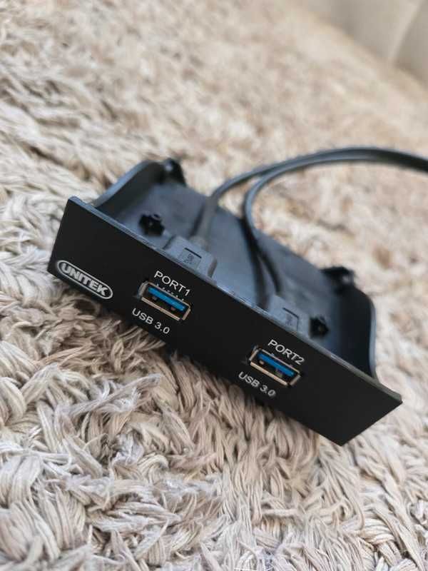 Panel przedni Unitek z portami USB 3.0