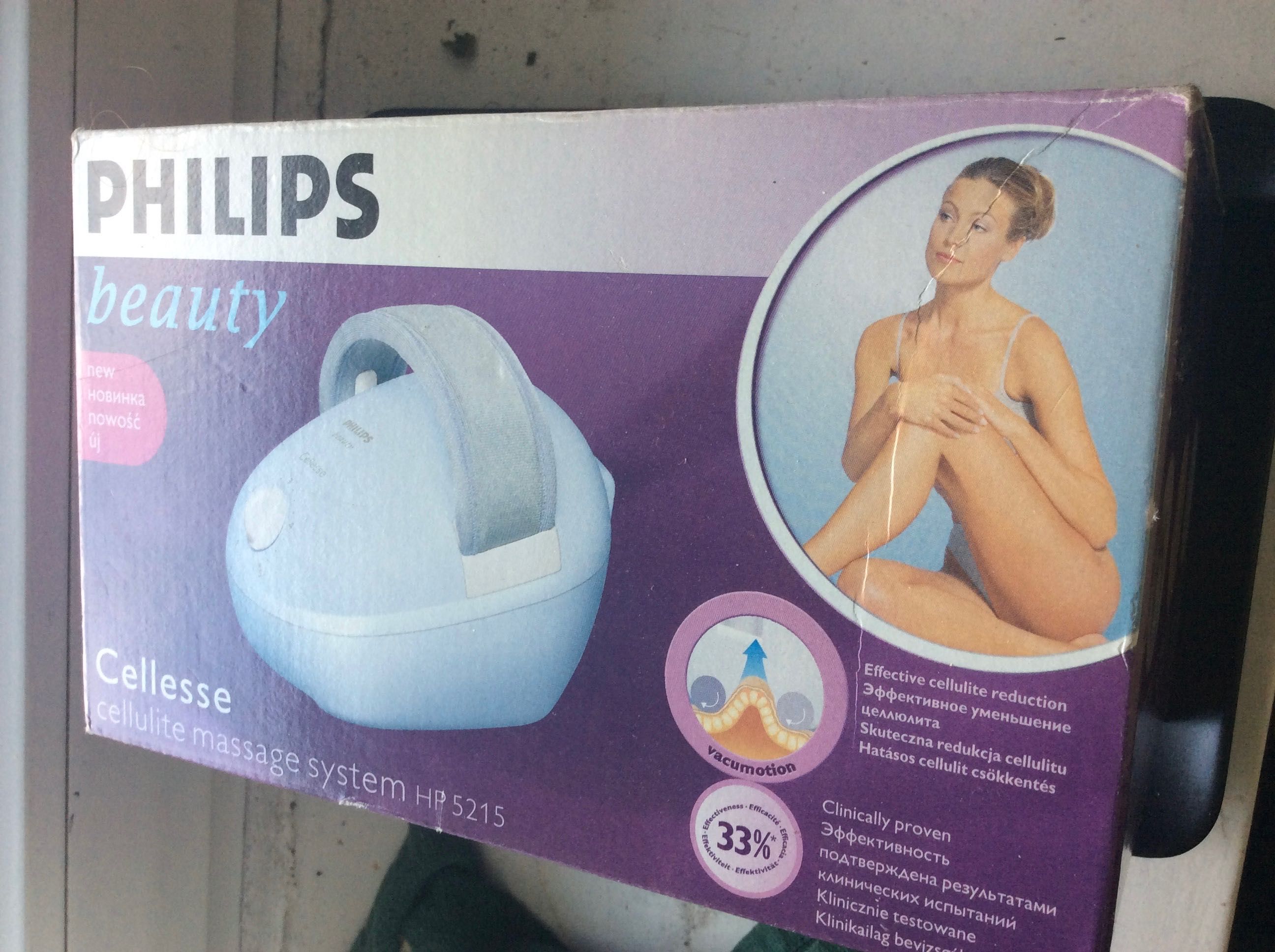 Cellesse Philips beauty Cellulite  masażer antycelulitowy