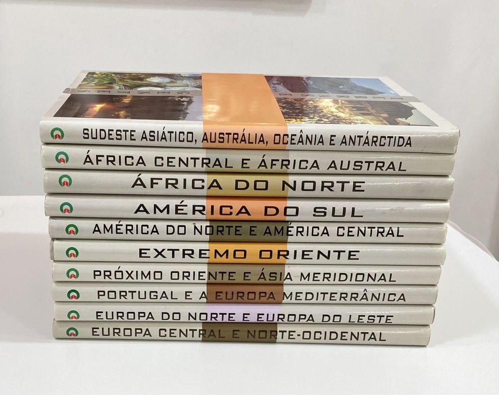 Conjunto de 10 livros Coleção “Terras e Gentes”