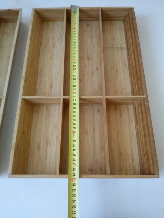 ikea uppdatera bambusowy wkład organizer do szuflady monia