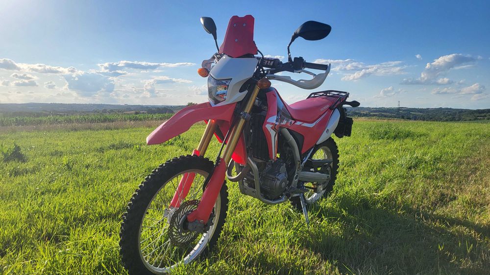 Honda CRF 250L Salon PL, 2017 rok z ABS 7400km, wyposażenie w teren