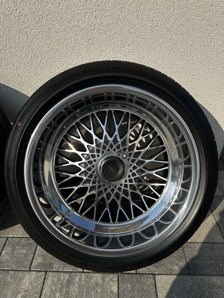 Felgi Remotec A Mesh 17” 5x120 4x9j + opony. ZAMIANA e34 e32 e28
