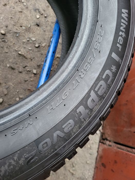 225/55/17 R17 Hankook Winter I'cept evo2 4шт ціна за 1шт шини