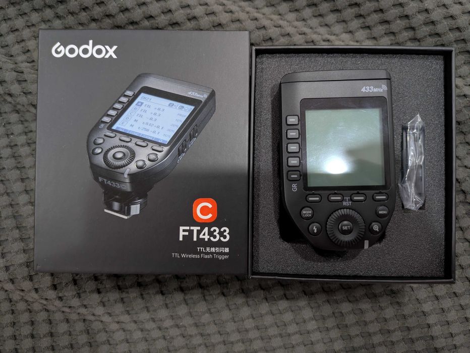 GODOX FT433C Transmissor para Canon Nunca usado