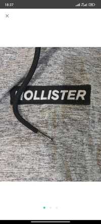 Худі hollister чорно сірий дитячій