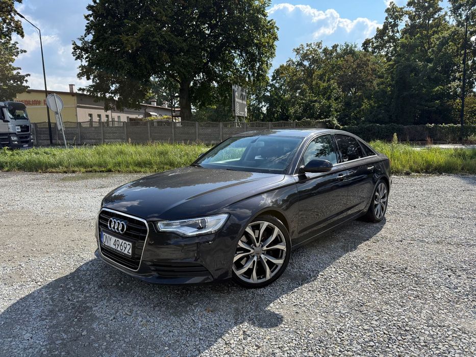 Audi A6 2.0 Turbo Benzyna Quattro Automat Skóry Bose Full opcja Zarejestrowane