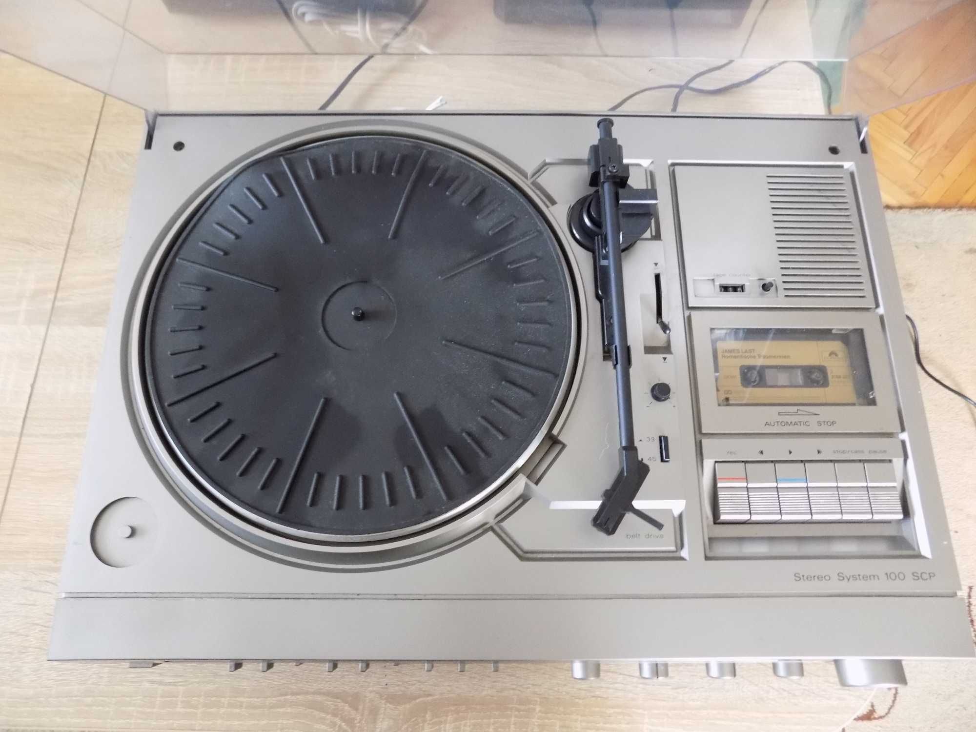 Retro Nordmende Stereo System SCP 100 + głośniki