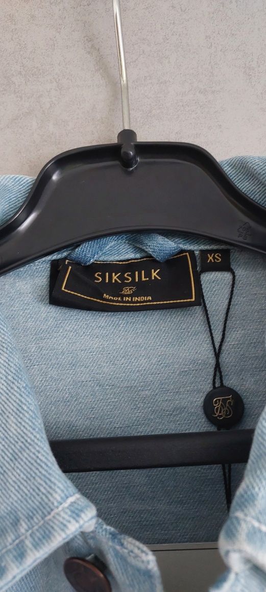 Kurtka Jeansowa Męska Siksilk r. XS