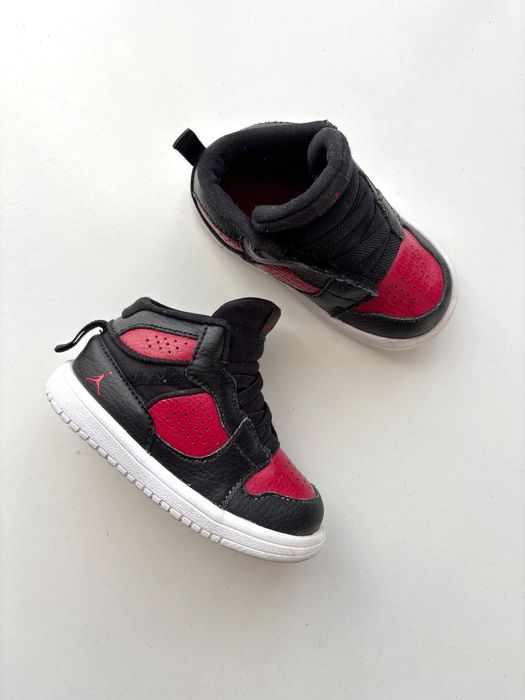 Дитячі кросівки Air Jordan Access Black/Red 22 розмір