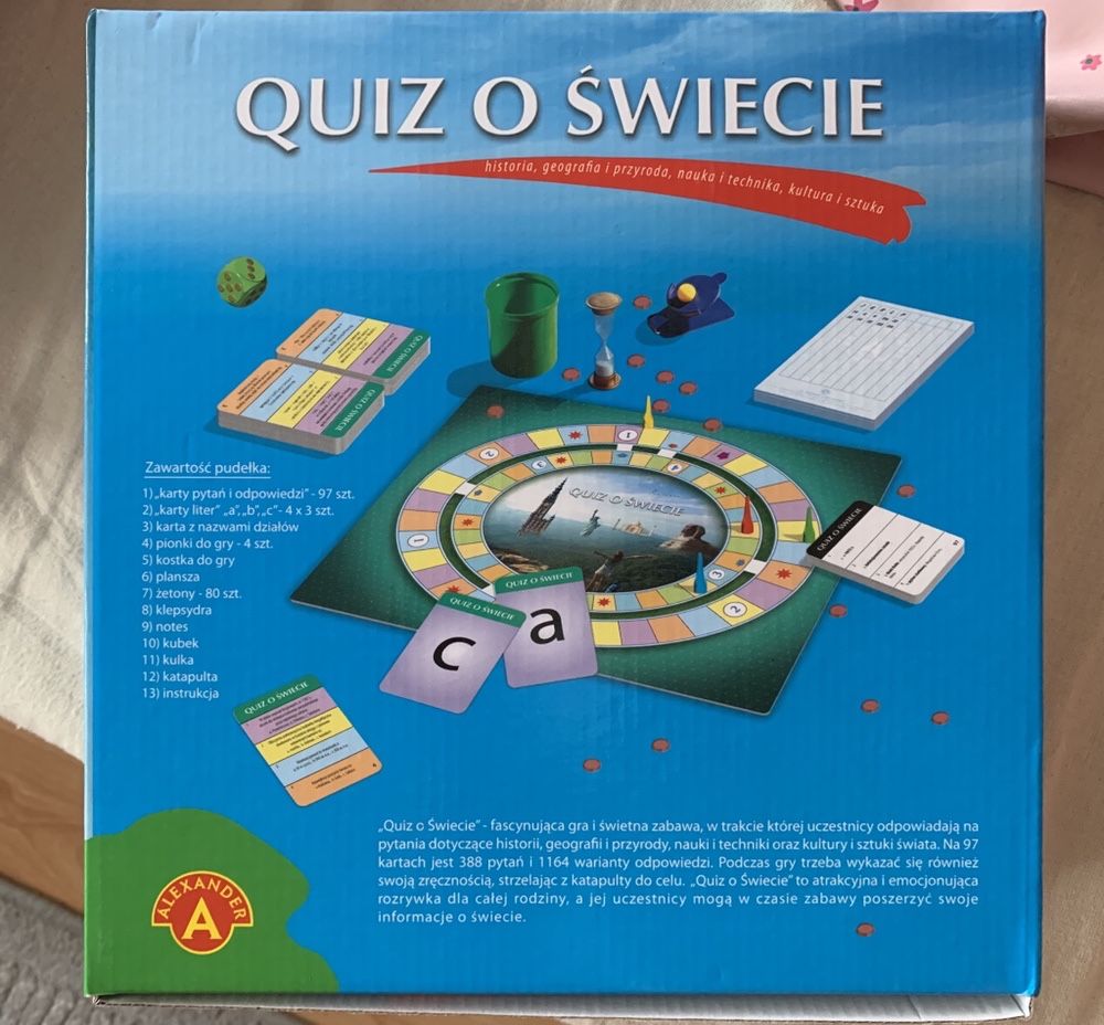 Gra quiz o swiecie