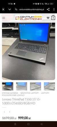 Lenovo laptop ThinkPad