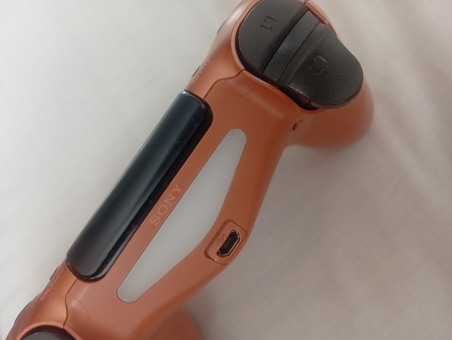 Pad PS4 oryginalny Sony bezprzewodowy DUALSHOCK 4 V2 Cooper miedź