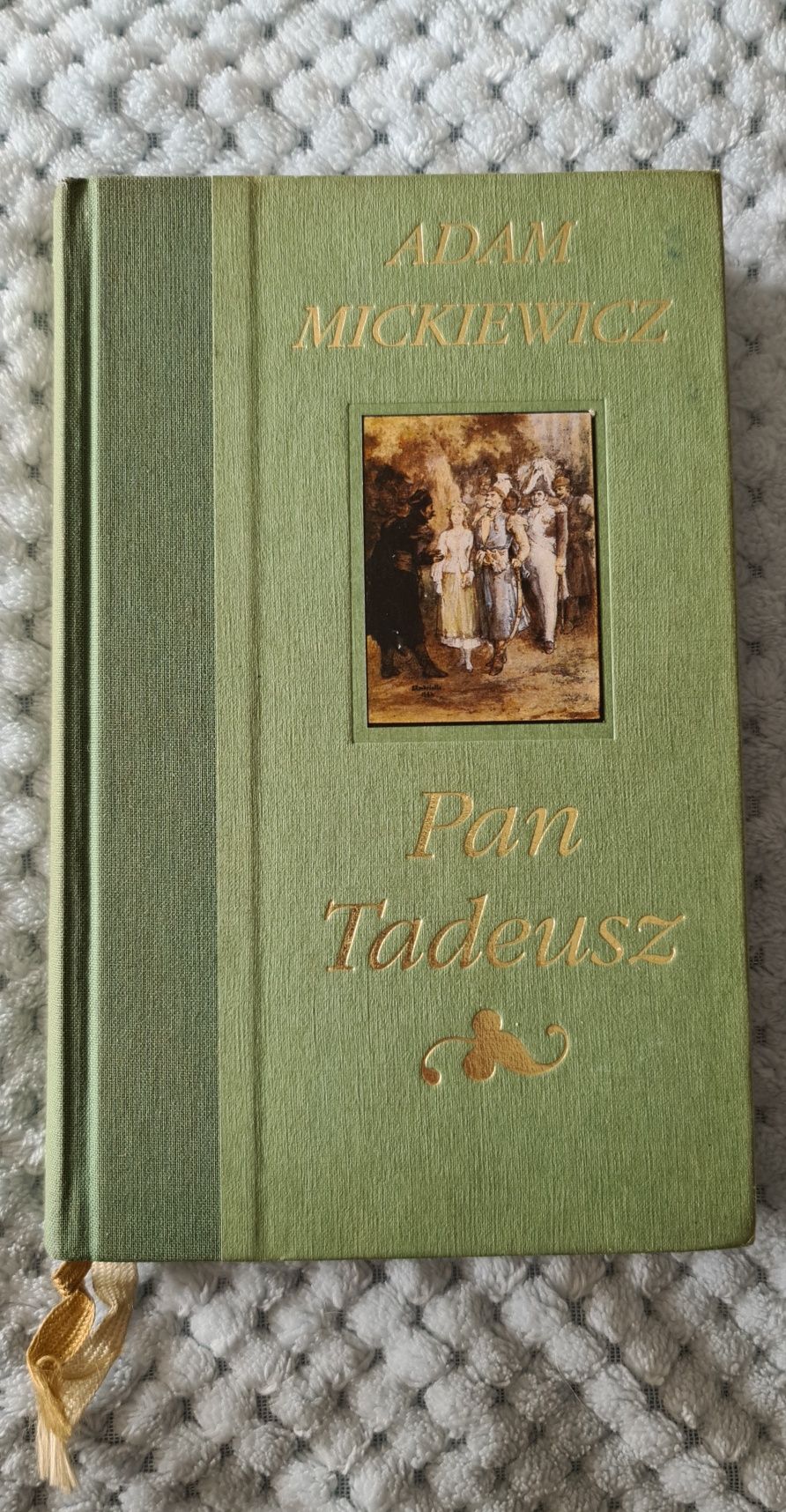 Pan Tadeusz Adam Mickiewicz epopeja twarda oprawa