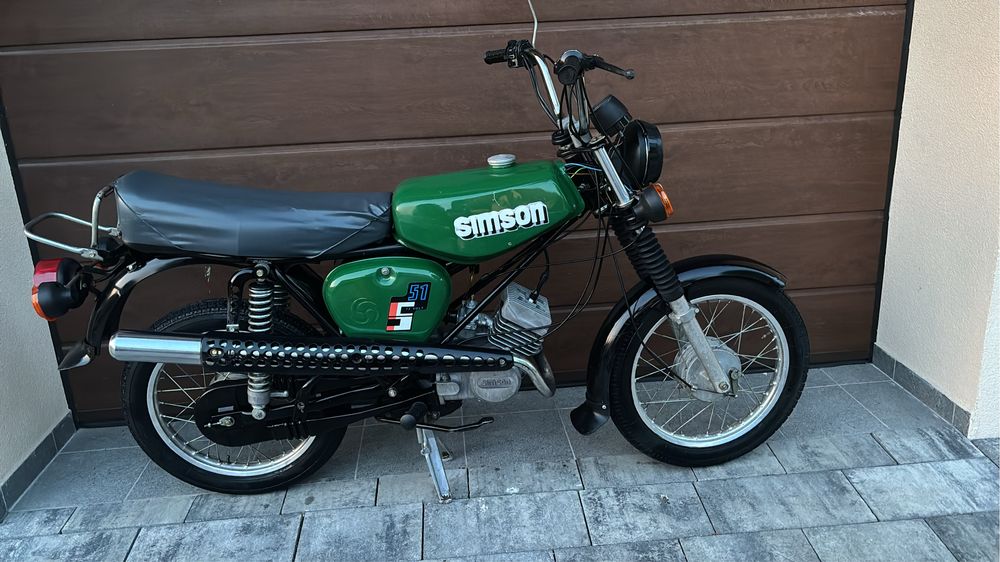 Simson Enduro Oryginał 1990r Piekny! 12v