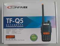 Rádio TONFA TF-Q5  UHF+VHF Dual Band e FM 65-108MHz