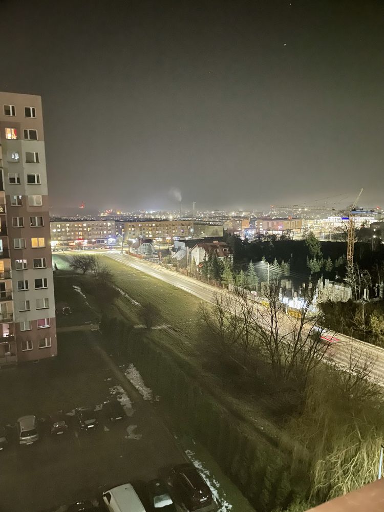 Przytulna kawalerka na 6 piętrze z widokiem.
