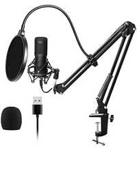 Usb Streaming Podcast Pc Mikrofon Profesjonalny studyjny mikrofon poje
