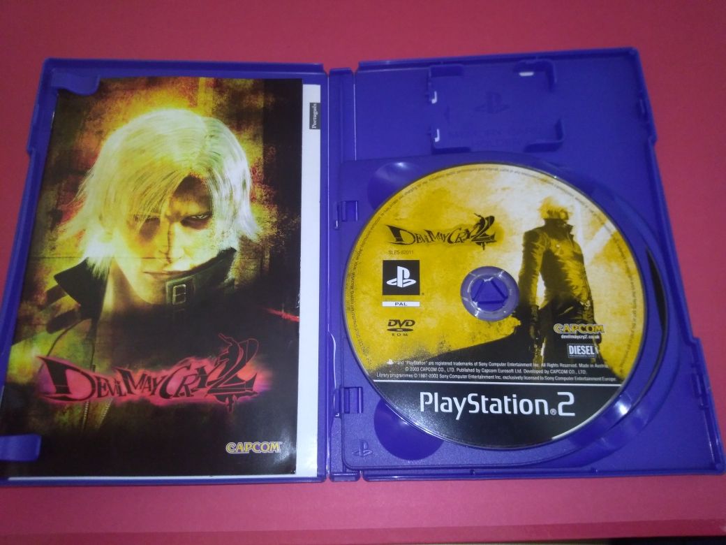 Raro e Antigo Jogo PlayStation 2 - Devil May Cry 2 de 2003